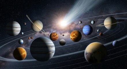 Planets Around a Sun
