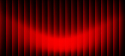 Neon Light Effect Stripes Abstract Background. Futuristic Glowing Vertical Bars. Modern Digital Glitch and Sound Wave Design for Banner, Poster, Presentation, Wallpaper, or Web.