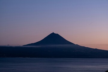 mount fuji in autumn
