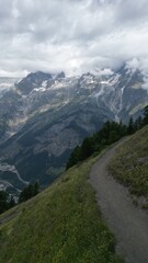 Mountains Peaks Alps Snow Ice Landscape Scenic View Mont Blanc Switzerland France Italy European Travel Destination Winter Adventure Nature Aerial Panorama Horizon