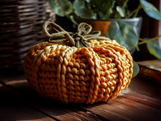 knitted pumpkins crafts inspired gifts for the home
