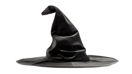 witch hat isolated on white transparent background , png