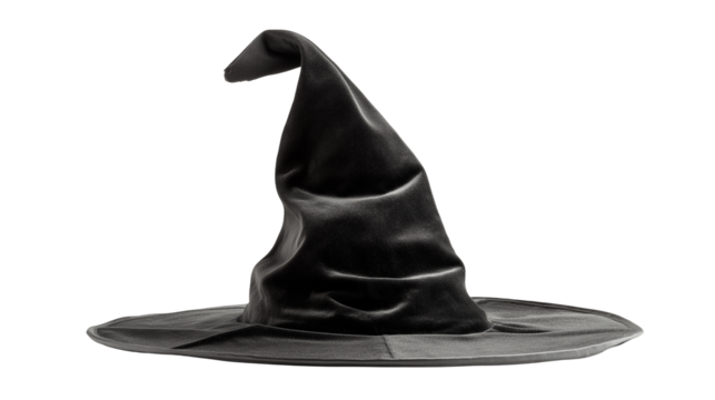 witch hat isolated on white transparent background , png