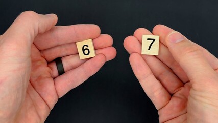 Six Seven 6-7 Social Media Meme Trend