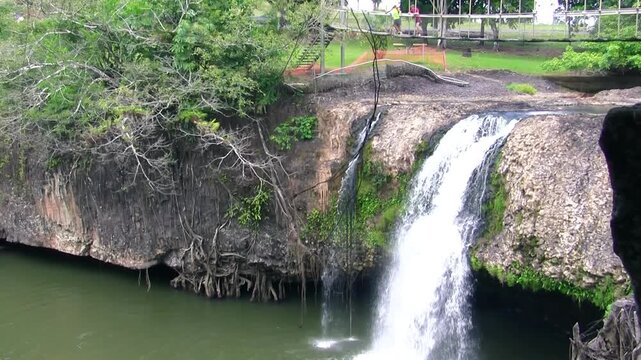 Paronella Park is a heritage-listed tourist attraction located at Mena Creek, Queensland