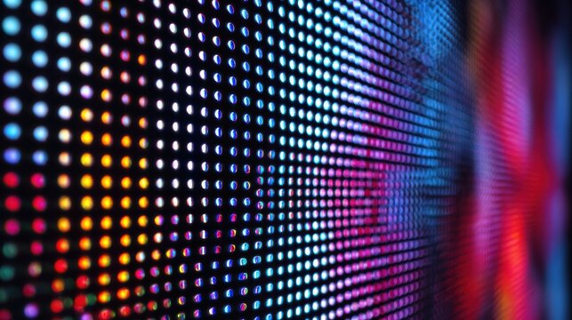 Led screen macro texture. Rgb diode screen seamless pattern. Screen led background, display digital pattern illustration, no logos, no brands