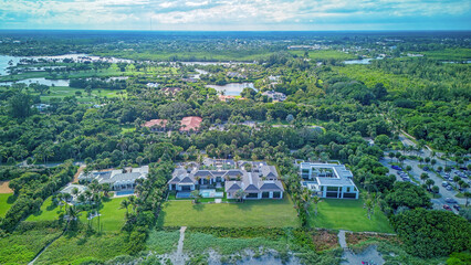 panoramic view of Jupiter Island © Bruce
