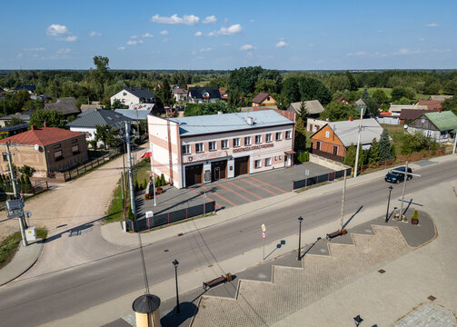 Prostyn village in Masovia region of Poland
