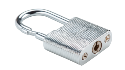 padlock  on white background 