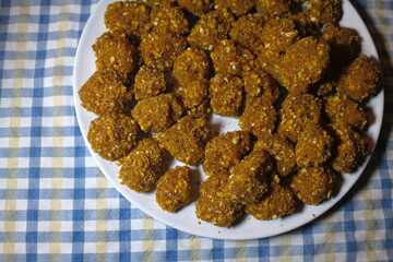 croquettes as tipical breaded spanish food as tapas