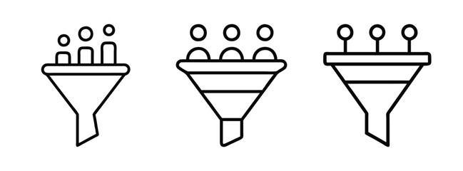 Understanding sales funnel stages and marketing funnel stages for business conversion rate