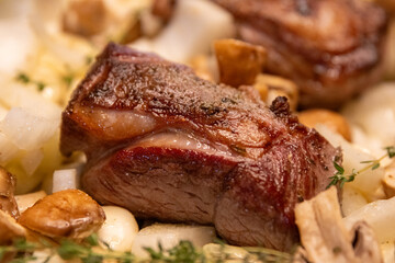Roasted Lamb Steak