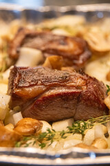 Roasted Lamb Steak
