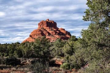 Sedona red rock dome