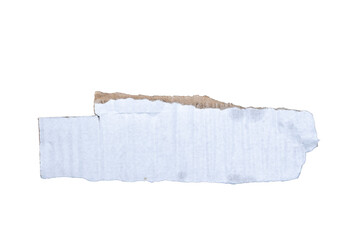 Handwritten text on a torn cardboard piece, showcasing a blank space for customization. Ideal for labels, notes, or artistic projects in creative workspace environments.