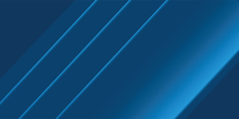 Obraz premium abstrack oblique geometric line backgroud in formal style, blue colors with white space in the middl