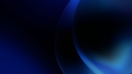 Fototapeta premium A Smooth, Modern Abstract Background Featuring Elegant Blue Curves and Gradients for Creative Design Projects