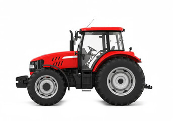Obraz premium Tractor on a white background.jpeg, Tractor on a white background