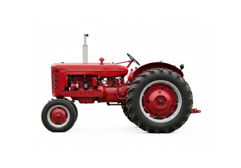 Obraz premium Tractor on a white background.jpeg, Tractor on a white background