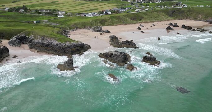 Sango Bay beach at Durness one of scotlands stunning North Atlantic beaches located in the northwest scottish Highlands