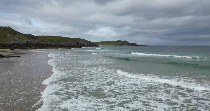 Sango Bay beach at Durness one of scotlands stunning North Atlantic beaches located in the northwest scottish Highlands