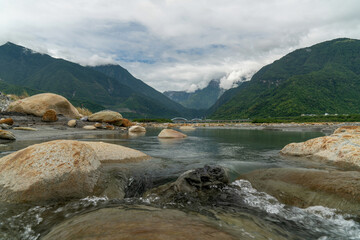 Liwu River - is a river entirely located in Xiulin Township, Hualien County, Taiwan. The deep gorges of Taroko National Park are formed by this river