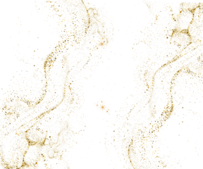Stunning gold glitter dust flowing in elegant swirls, perfect for holiday themes, luxury branding, or magical designs, creating a vibrant festive mood