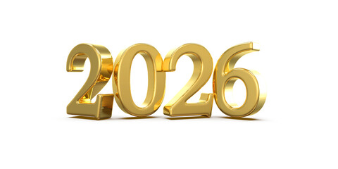 Celebrate the shimmering promise of 2026 with these golden numbers, perfect for new year's promotions, event invitations, and festive digital greetings