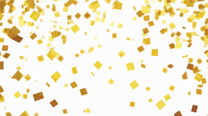 Fundo de celebra&ccedil;&atilde;o com confetes dourados caindo, perfeito para festas e eventos especiais.
