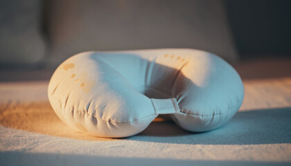Comfortable U-shaped travel pillow for ultimate relaxation and support on the go