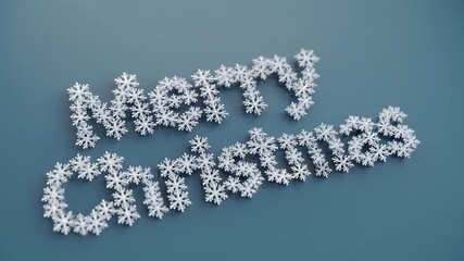 Snowflake Letters - Powered by Adobe