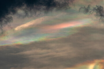 Aurora-like Evening Sky Over Kolkata