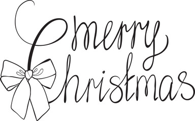 Merry Christmas vector illustration