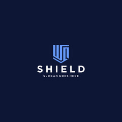 WQ Shield Logo Design Inspiration