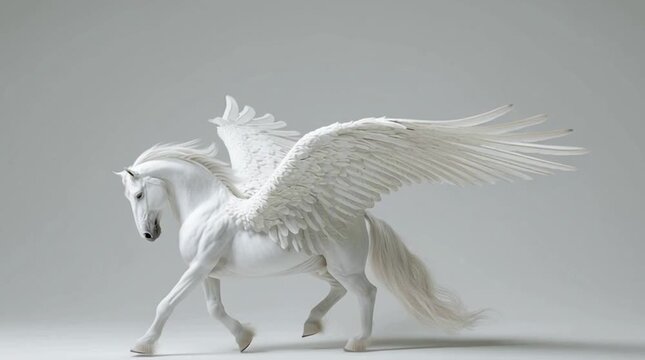 散策する美しいペガサス - A beautiful strolling Pegasus -