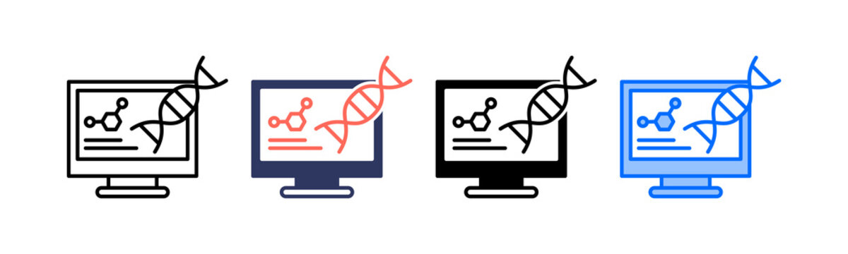 Bio Informatic multiple icon