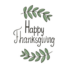 Happy Thanksgiving illustration