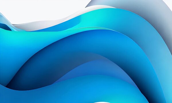 Abstract blue wave background vector presentation graphic with subtle gradient and smooth flowing lines creating a dynamic and modern visual element