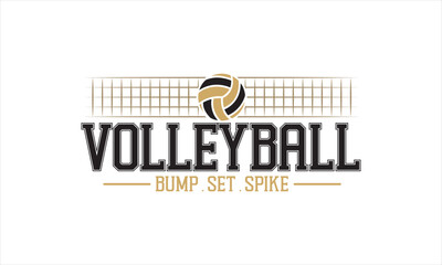 Bump Set Spike Volleyball &ndash; Action Phrase Sports Design