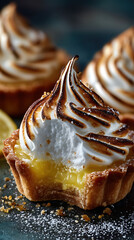 Lemon Meringue Tart with Caramelized Topping