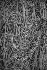 twisted wire abstract