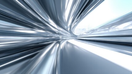 Abstract Futuristic Technology Design with Sleek Modern Aesthetic