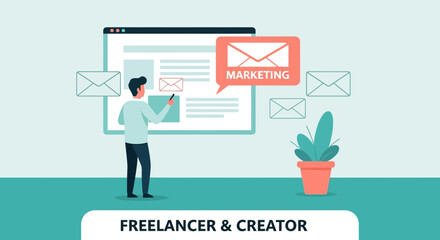 Email Marketing Strategy for Freelancers Promoting Businesses on a Digital Platform