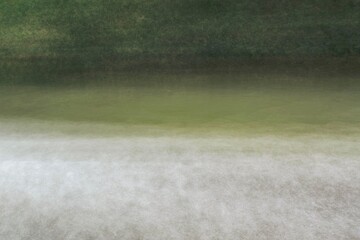 water drops on the grass