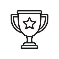 Trophy with a star inside