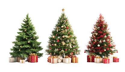 Fototapeta premium Christmas greeting card. Christmas border with copy space. Noel