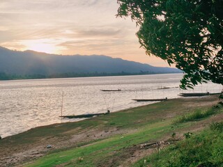 landscape in the morning