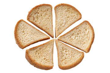 a cut in half sandwich with a few slices missing