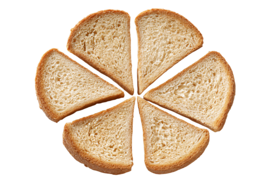 a cut in half sandwich with a few slices missing