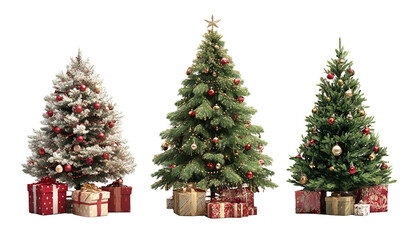 Fototapeta premium Christmas greeting card. Christmas border with copy space. Noel